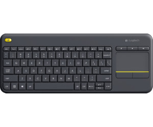 Logitech K400 Plus Wireless Touch Keyboard (Black) ES
