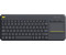 Logitech K400 Plus Wireless Touch Keyboard (Black) ES