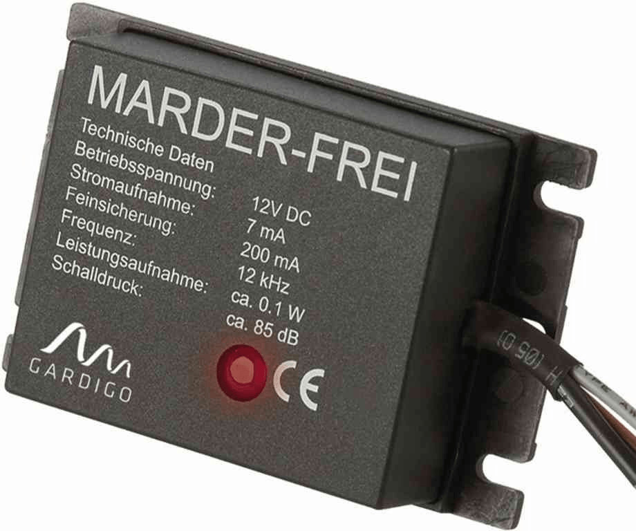 Gardigo Marderschreck Marder-Frei Mobil, Reichweite 40m², Batterie, Schall  – Böttcher AG