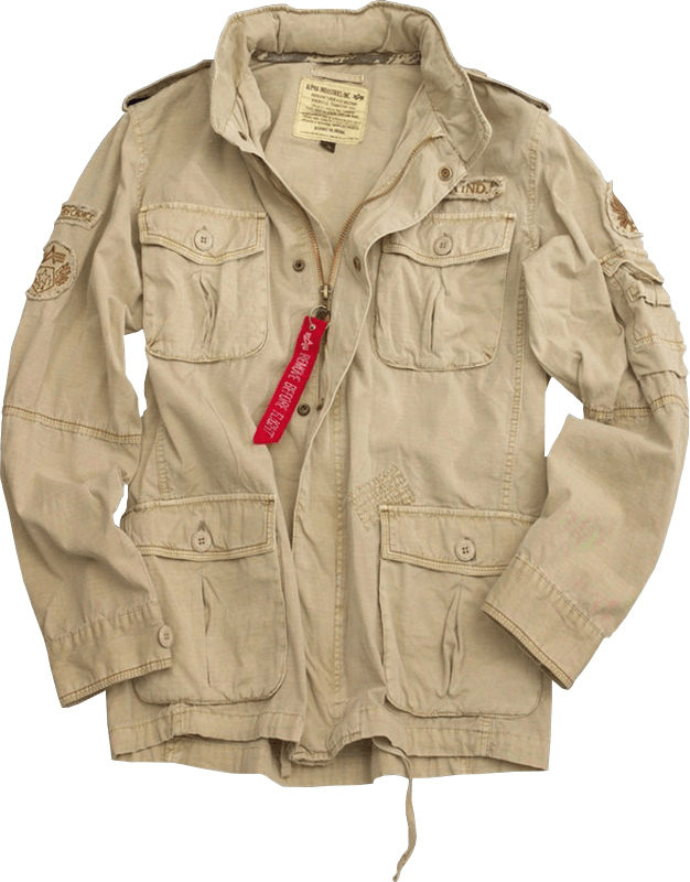 Alpha Industries Arlington bone white