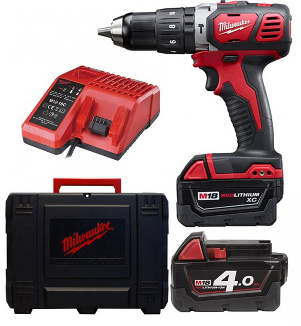 Perceuse à percussion compacte avec batterie MILWAUKEE M18 BDD