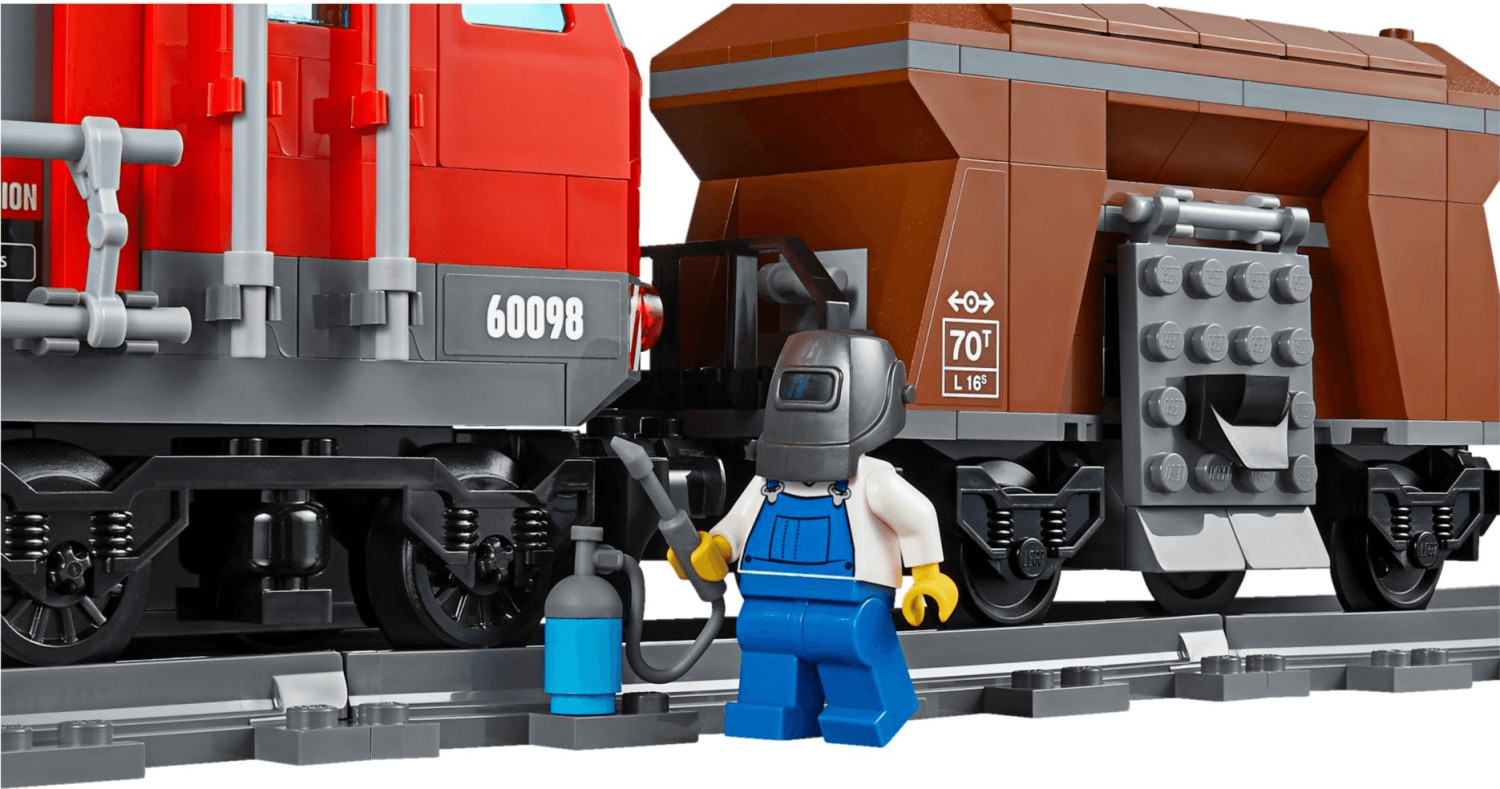 LEGO City 60052 pas cher, Le train de marchandises