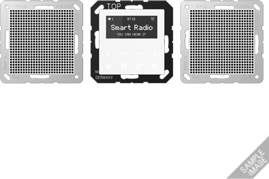 Jung Series A Smart Radio - Set Stereo (RAD A 528)