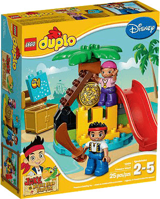 LEGO Duplo - Jake and the Never Land Pirates Treasure Island (10604)