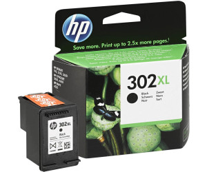 Cartouche d'encre compatible HP 302 XL - F6U68AE - HP302 - Noir XL