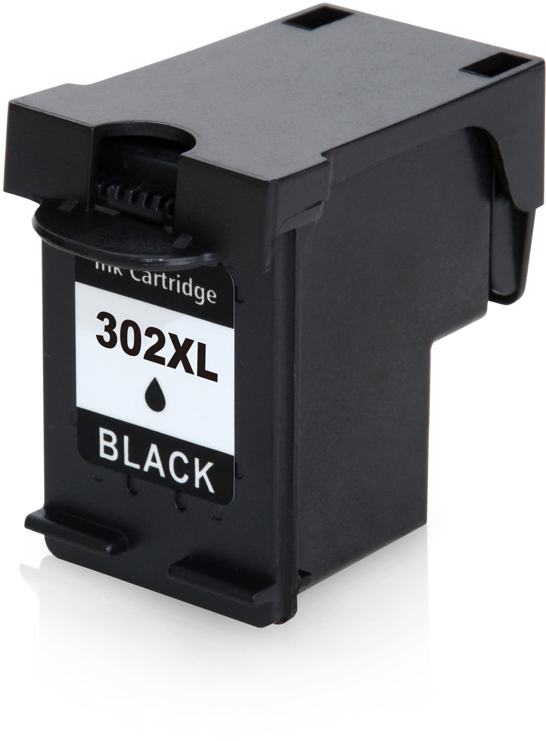 Compatible HP 302XL (F6U68AE) cartouche d'encre noir haute volume (Marque  Distributeur) 15 ml