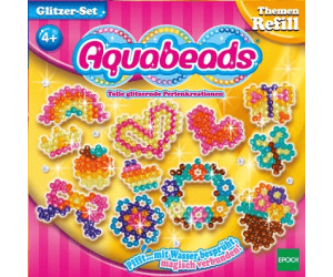 Aquabeads 79358 Glitzer-Set Kinder Bastelsets 