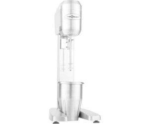 Cup Holder Drink Mixer Up to 16,000 Revolutions per Minute Mini Stand Mixer oneConcept DM-B Milkshake Maker Stainless Steel Mixer 400 Watts Silver 650 ml Capacity Drink Blender 