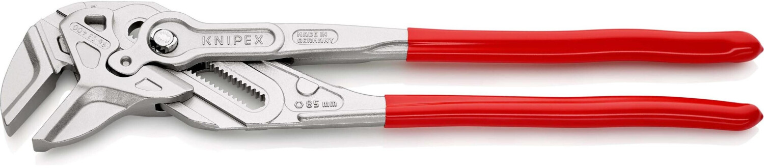 Knipex Pince-clé pince et clé à la fois chromée, gainées en plastique 150  mm 86 03 150