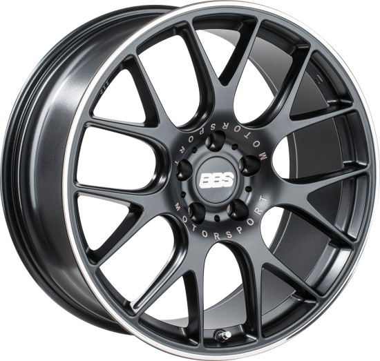 BBS CH-R (8,5x18) schwarz matt