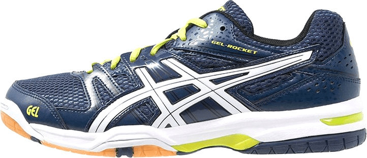 Asics Gel-Rocket 7 navy/white/lime