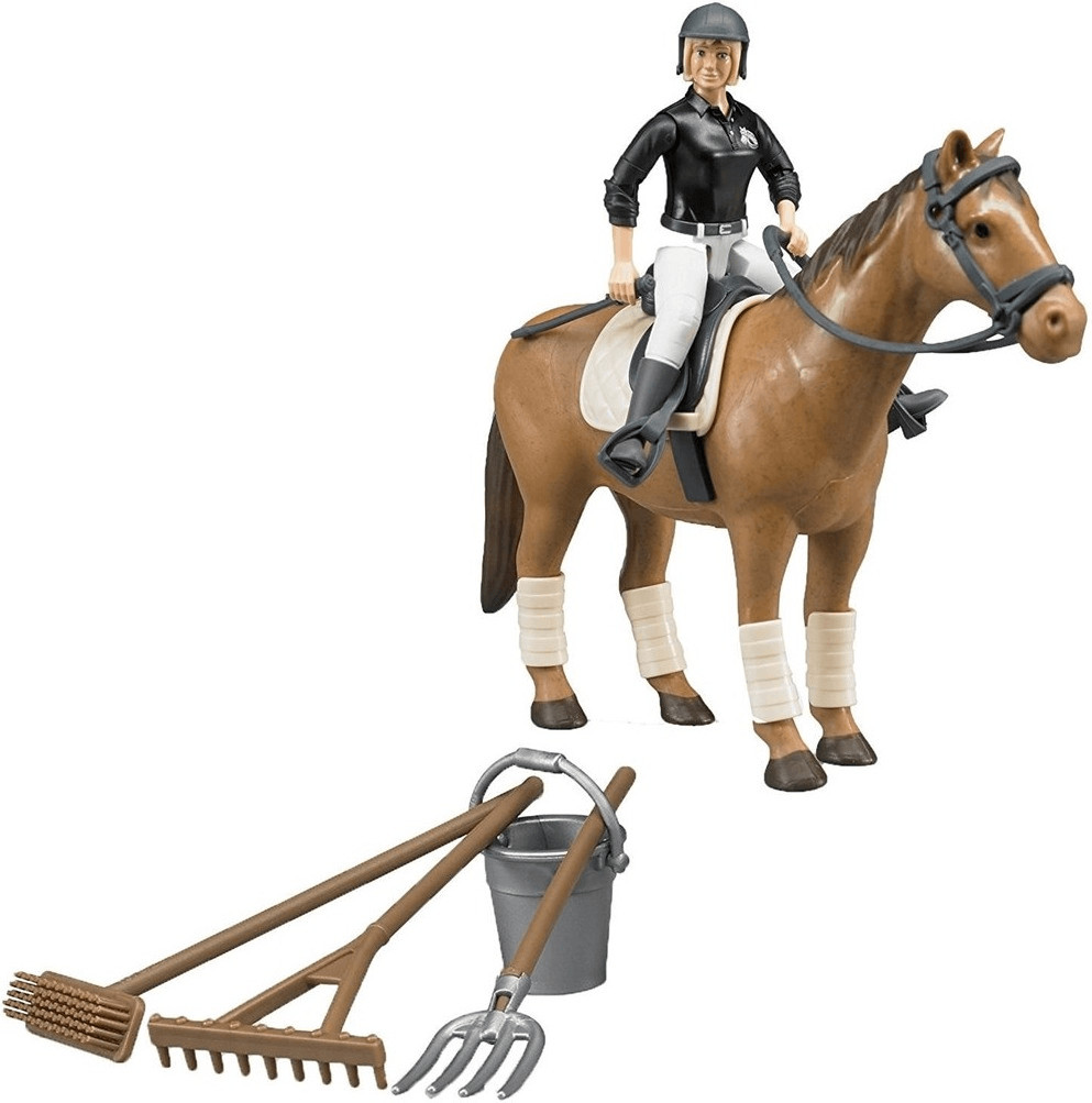Bruder Coffret cavalière avec cheval et accessoires (62505)