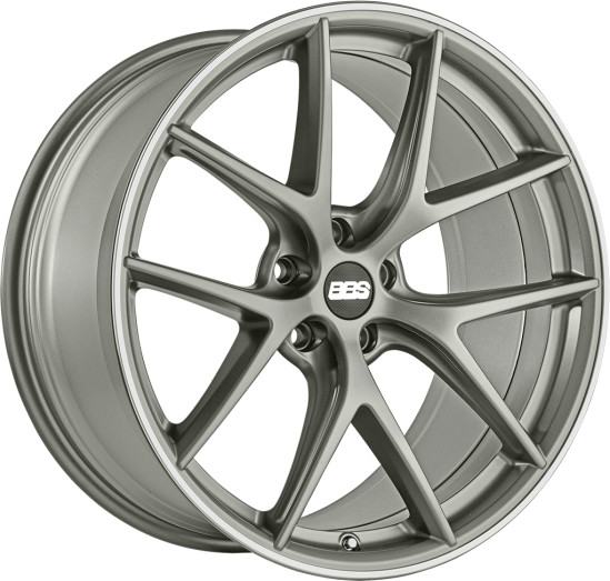 BBS CI-R (9,5x20) platinum silver
