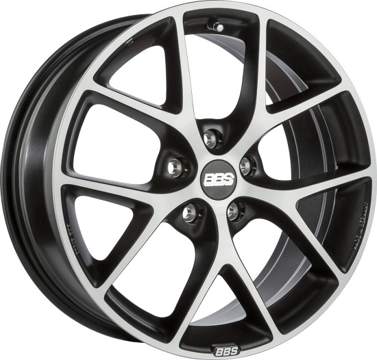 BBS SR (8,5x19) vulcano grey polished