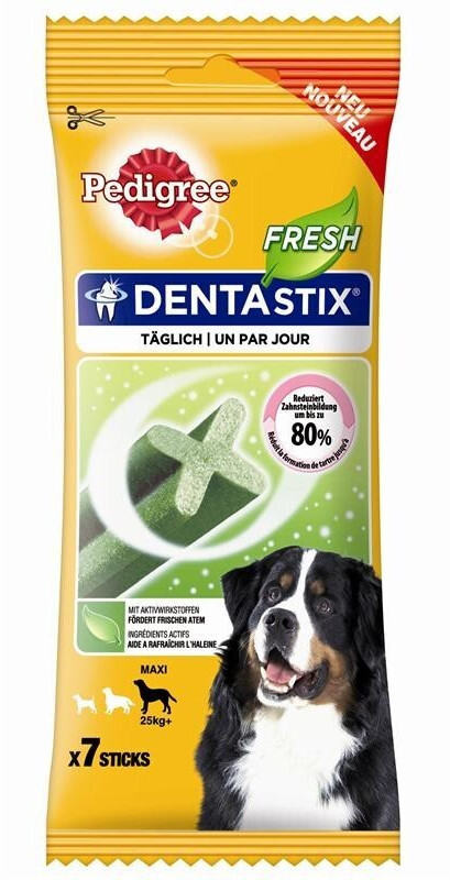 Pedigree Bâtonnets à mâcher Dentastix Fresh pour grand chien (7 pièces)