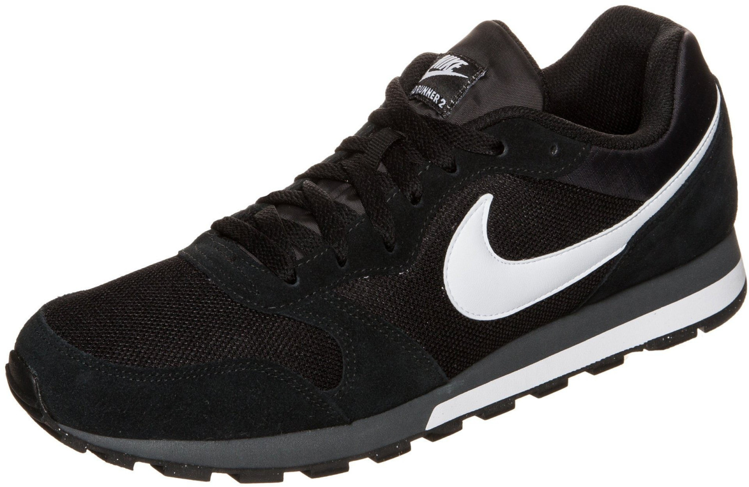 Buy Nike MD Runner 2 Suede black/white (749794-010) from £54.99 (Today ...