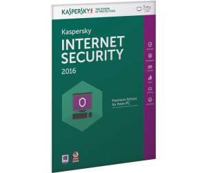 Kaspersky Internet Security 2016 (5 User) (1 Year) (DE) (Win) (FFP)