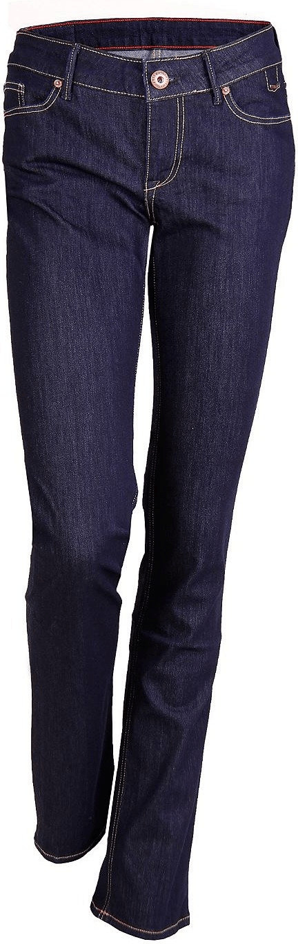 Cross Jeanswear Rose High Waist Straight Fit Jeans Rinsed