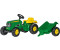 Rolly Toys rollyKid John Deere mit Anhänger (012190)