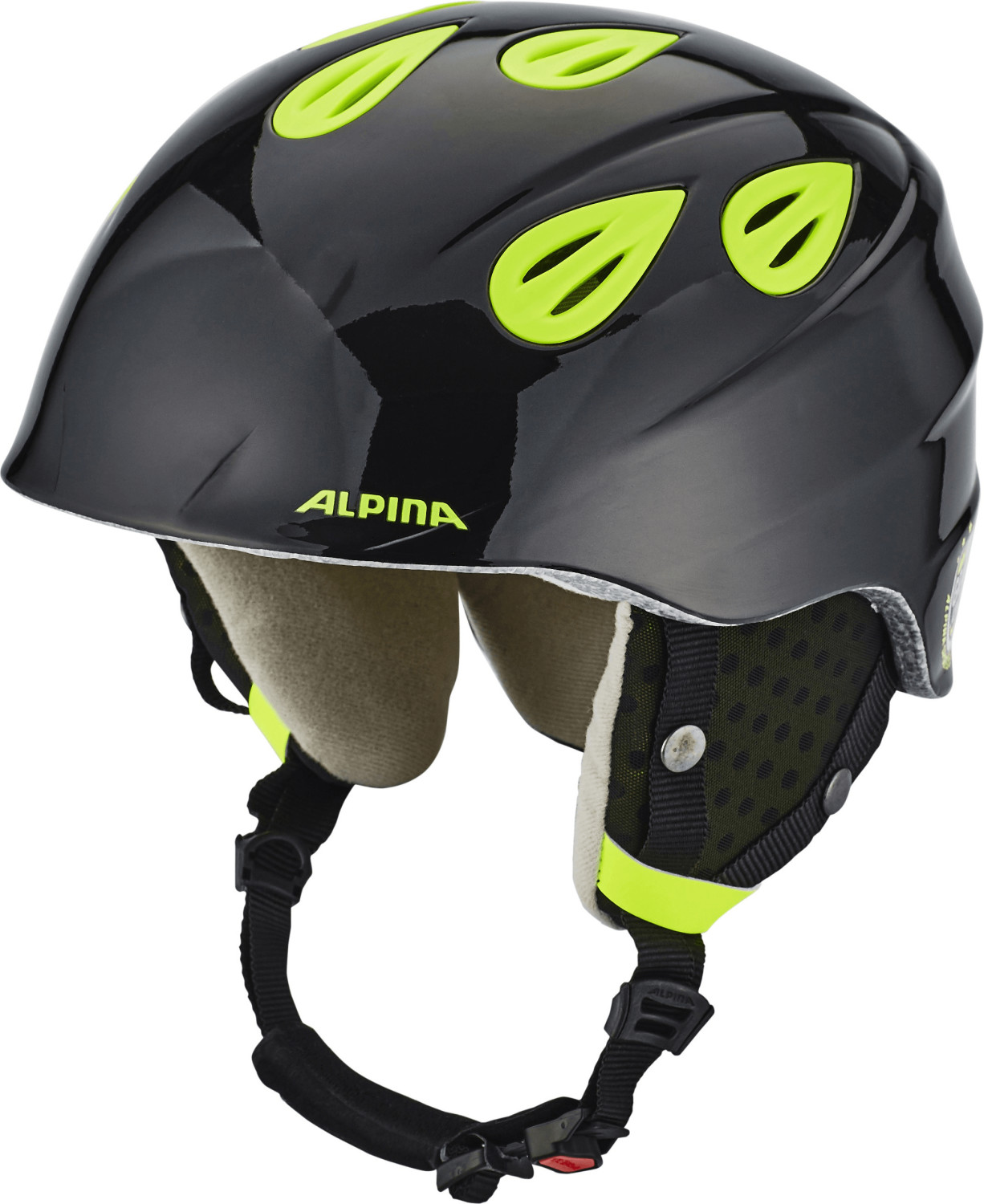 Alpina Grap 2.0 Junior black/yellow
