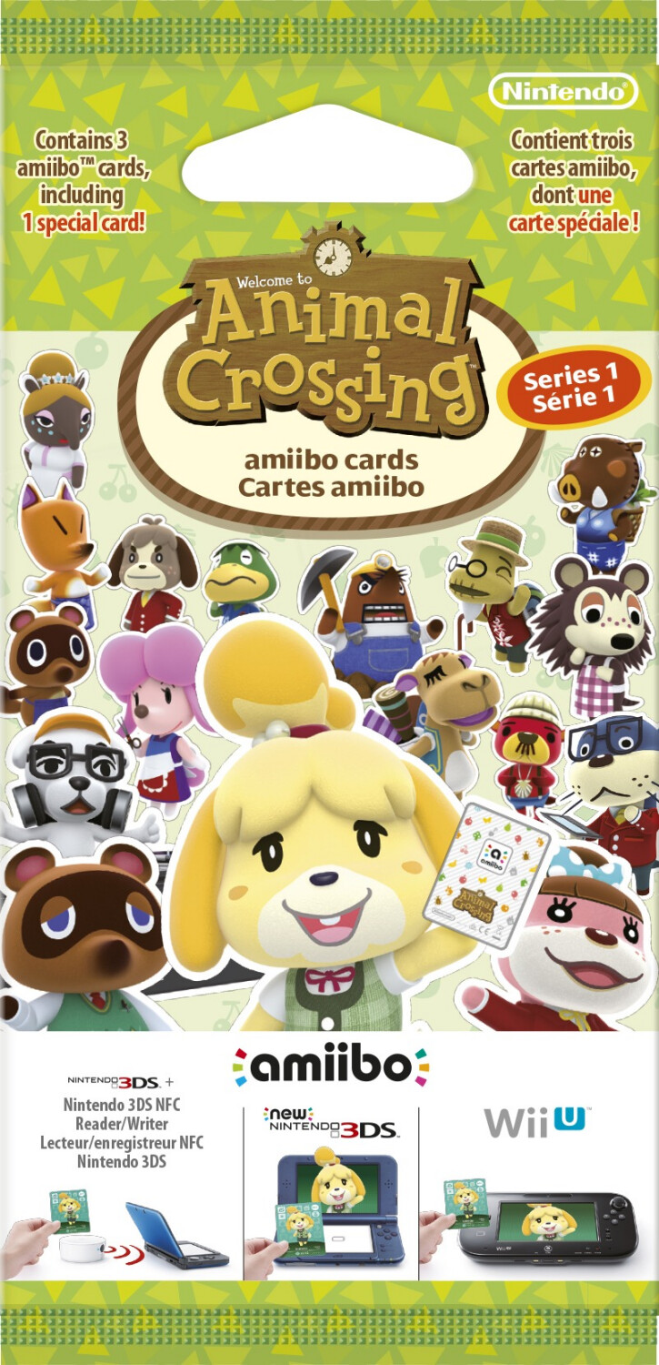 Nintendo amiibo Cartes Animal Crossing Série 1 au meilleur prix sur