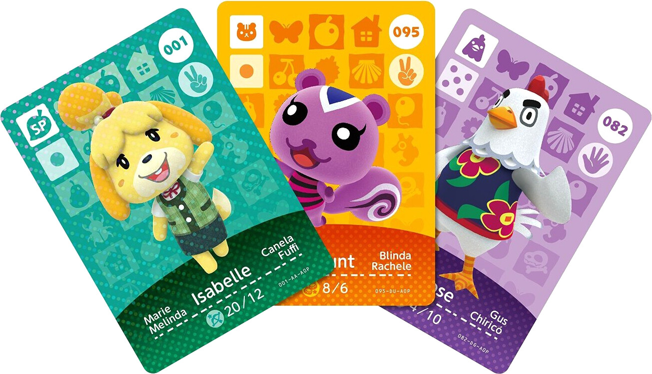 Cartes Animal Crossing sur 3DS/Wii U : les offres
