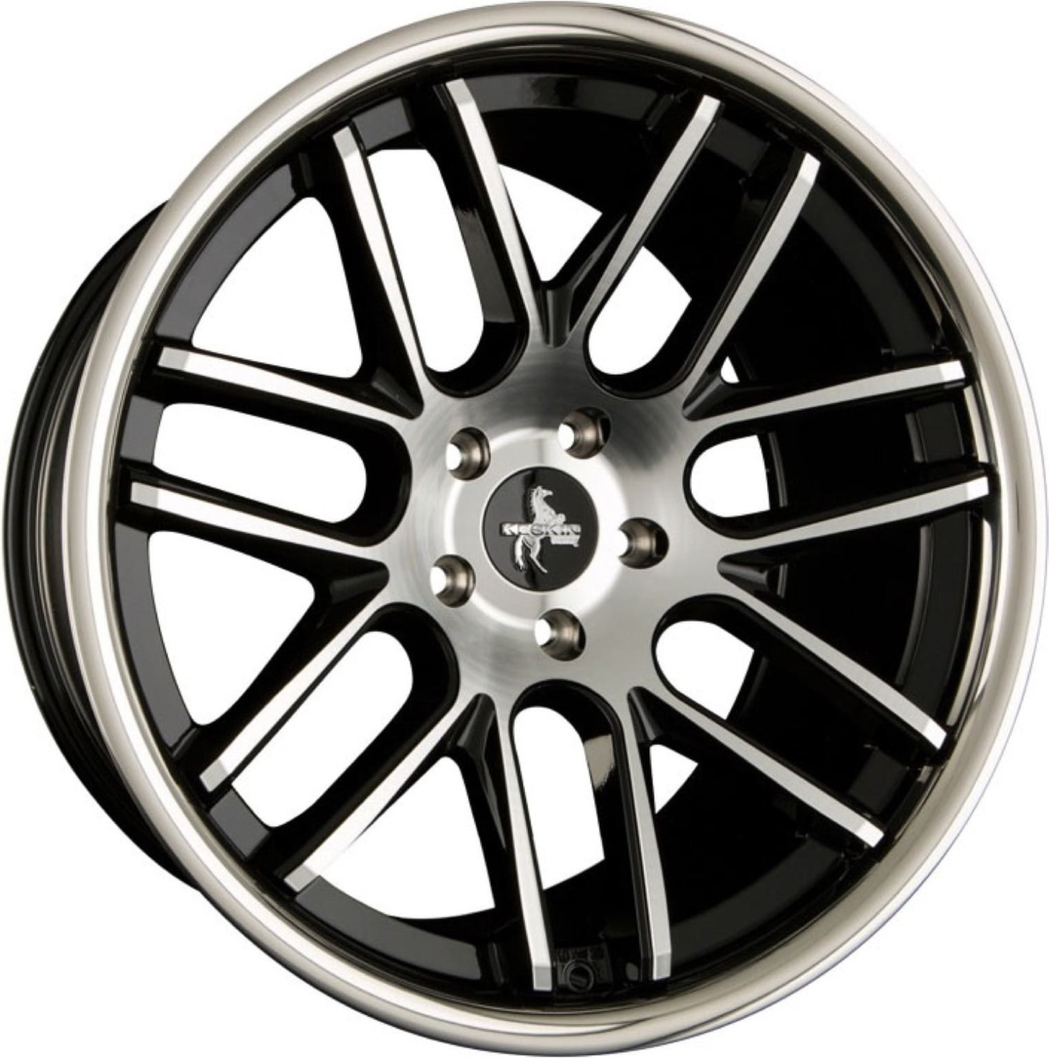 Keskin KT14 Concave (10x20) black front polish steel lip
