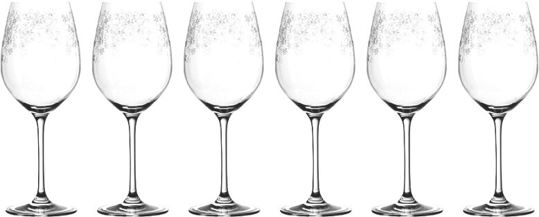 Leonardo Verres à vin rouge Château