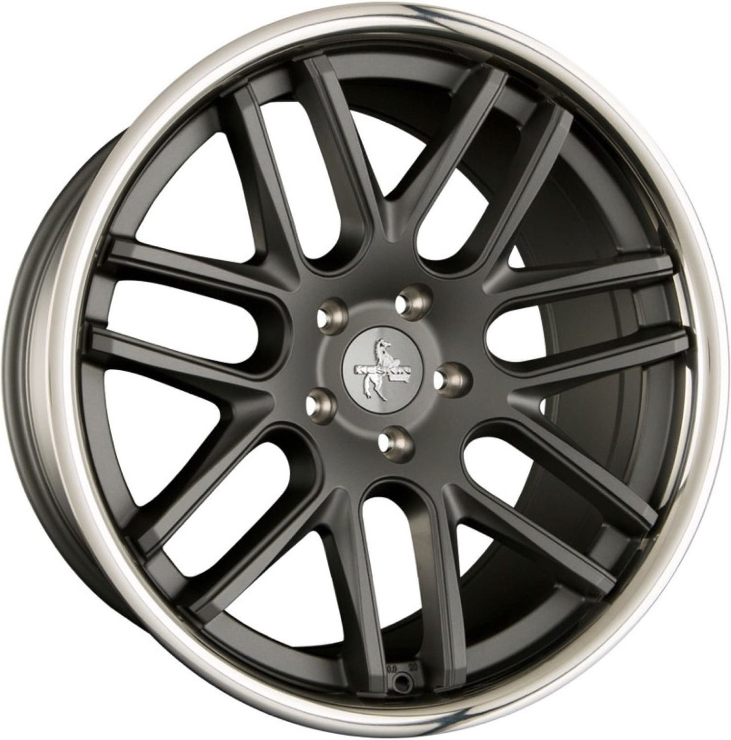 Keskin KT14 Concave (11x20) titan grey steel lip