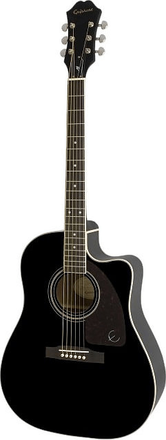 Epiphone AJ-220SCE-EB Ebony