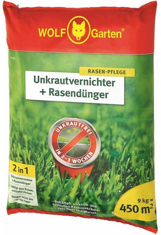 WolfGarten Unkrautvernichter & Dünger SQ 450m² ab 51,55 € (April 2025