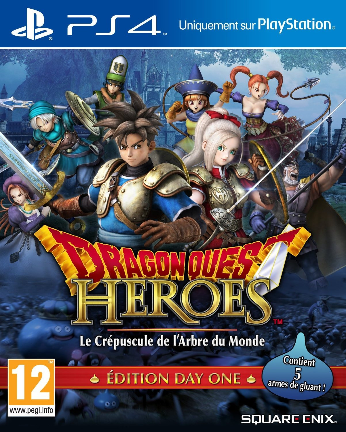Dragon Quest Heroes: Le Crépuscule de l'Arbre du Monde - Édition Day One (PS4)
