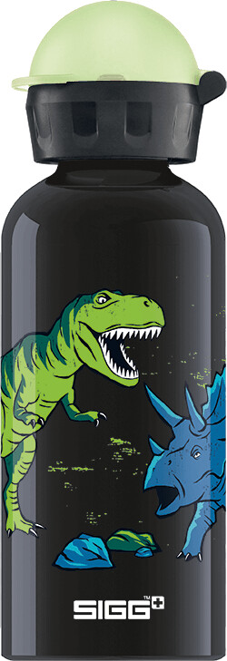 Photos - Water Bottle SIGG Kids Glow in the Dark Dinosaurs  (400 ml)