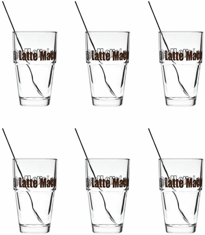 Leonardo Leonardo Solo Becher Latte Macchiato mit Löffel 12er Set - Product image 1 of 2