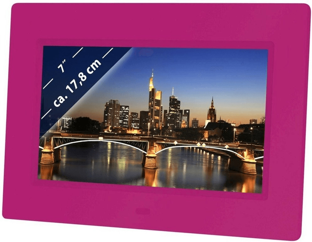 Braun Photo Technik DigiFrame 709 pink