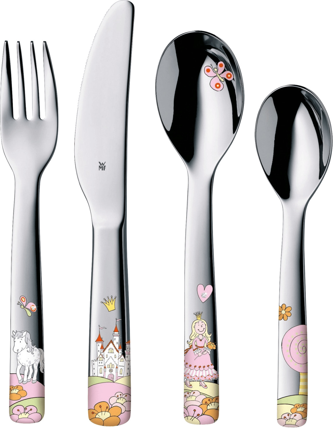WMF Couverts enfant 4 pièces Princesse Anneli