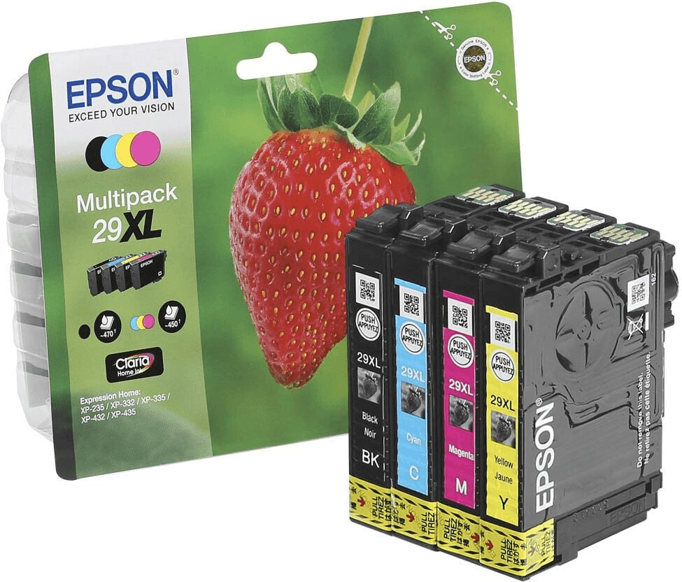 Cartouches d'encre pour Epson 29XL, Multipack de 20 cartouches pour  Expression Home