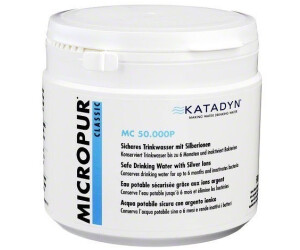 Katadyn Micropur MC 1T Comprimés pour désinfecter et conserver l'eau  portable 