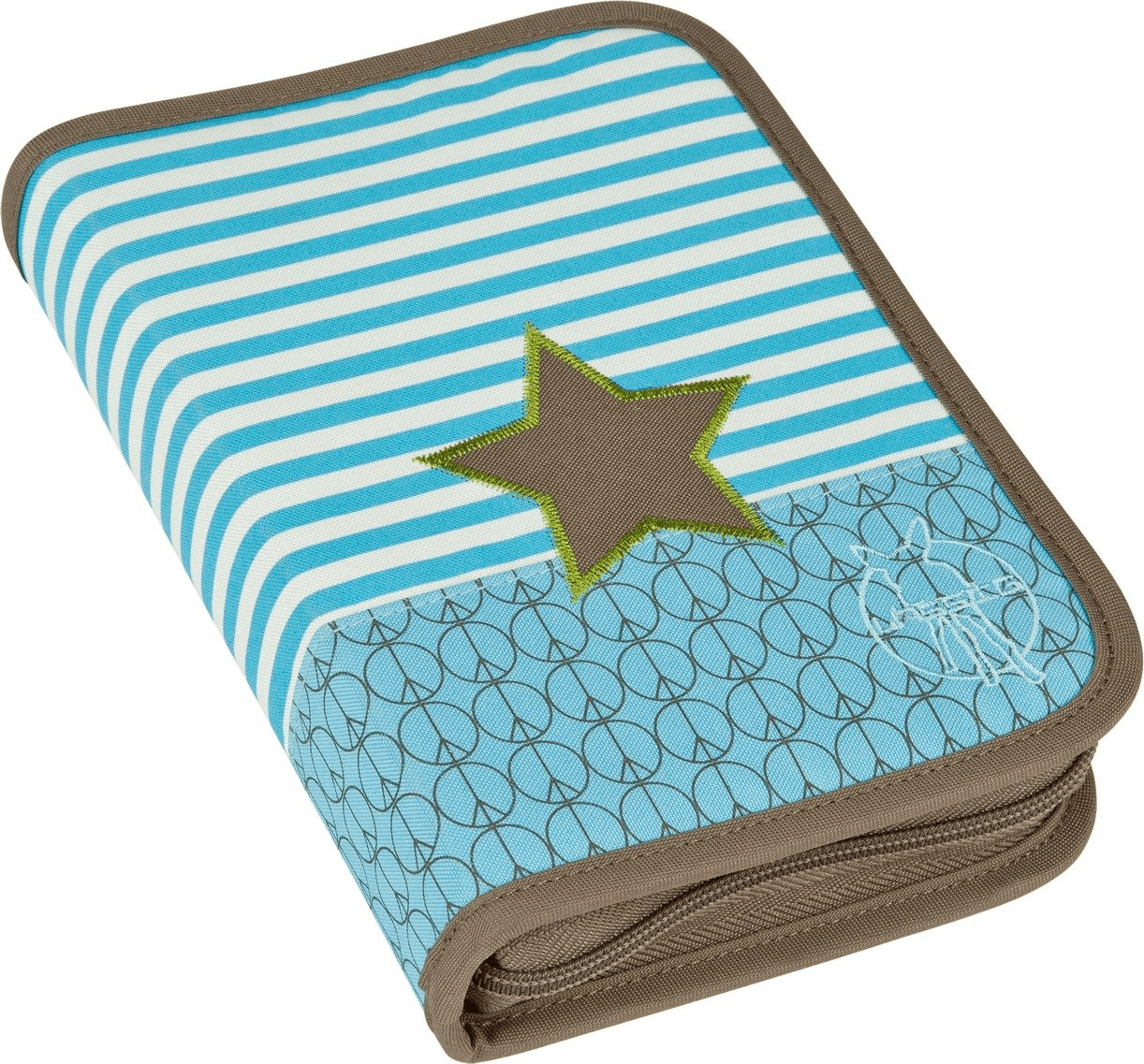 Lässig 4Kids School Pencil Case Big starlight olive