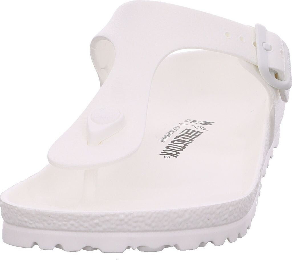 Birkenstock gizeh essentials white hot sale