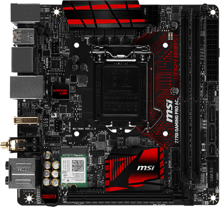 MSI Z170I Gaming Pro AC