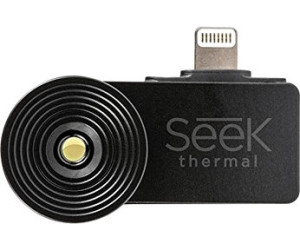 Seek Thermal CompactXR Preiswerte Wärmebildkamera mit Erweiterter Sichtweite Schwarz USB-C Anschluss und Wasserdichtem Schutzgehäuse Kompatibel mit Android Smartphones 