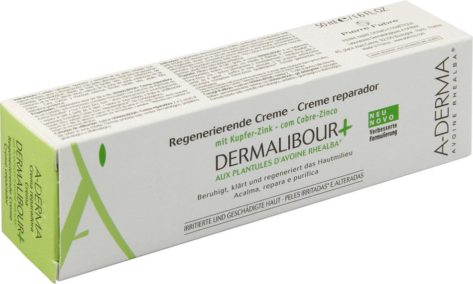 A-Derma Dermalibour + Crème réparatrice 50ml