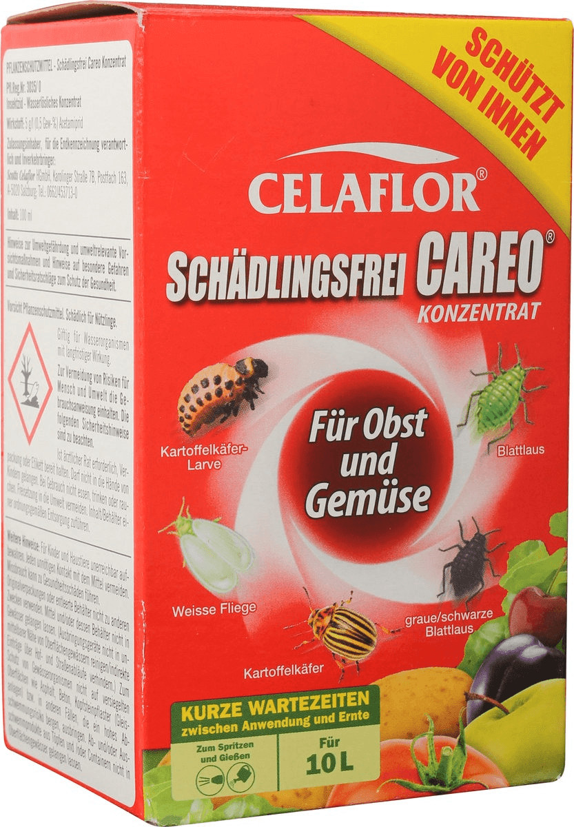 Celaflor Schädlingsfrei Careo Konzentrat für Obst und Gemüse 100 ml ab