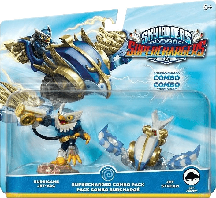 Activision Skylanders: Superchargers - Pack Combo Surchargé - Hurricane Jet-Vac + Jet Stream
