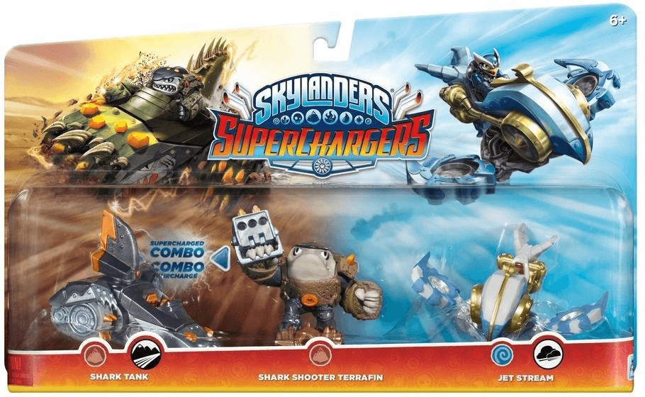 Activision Skylanders: Superchargers - Shark Tank + Shark Shooter Terrafin + Jet Stream