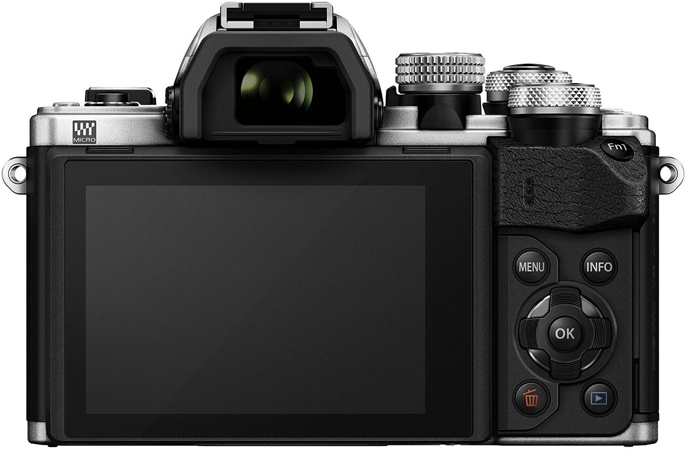 Olympus OMD EM10 Mark II Boîtier nu argent au meilleur prix sur idealo.fr