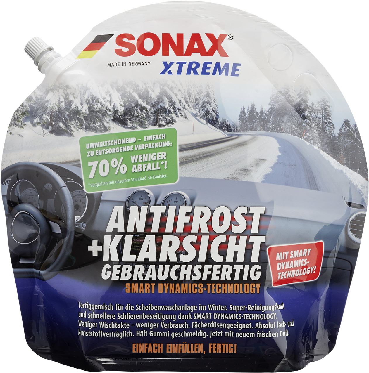 Sonax Xtreme AntiFrost&KlarSicht gebrauchsfertig (3 l) ab 10,80