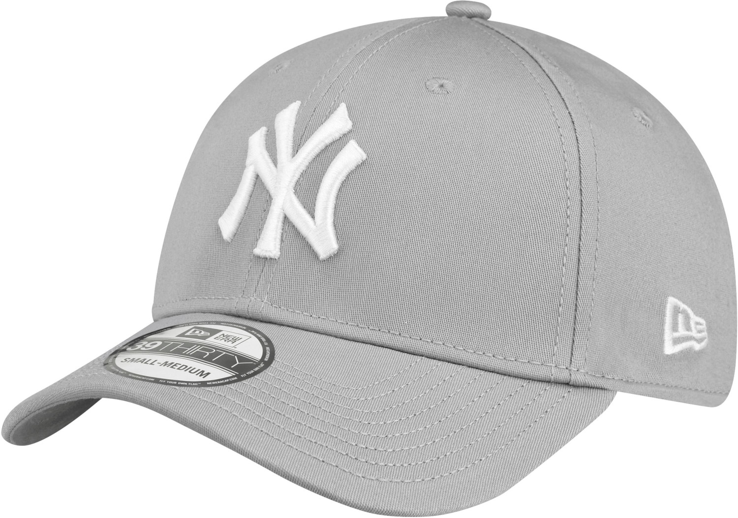 New Era Curved Brim 39THIRTY Classic New York Yankees MLB Grey