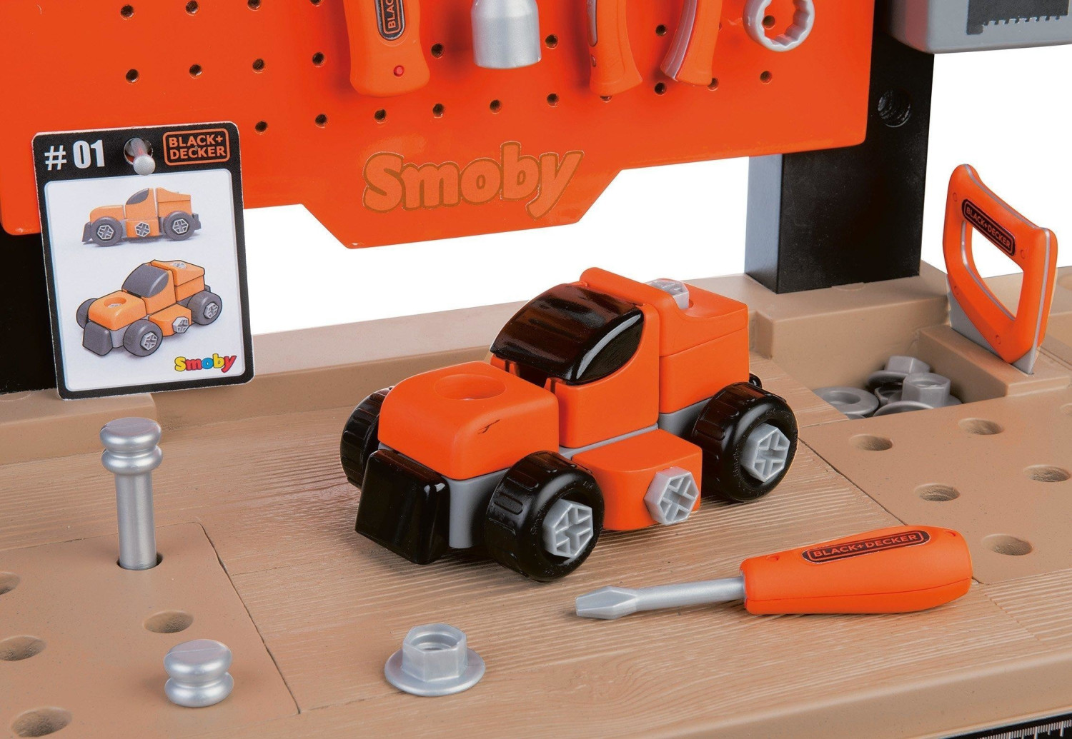 Petite voiture orange - Smoby - Autres